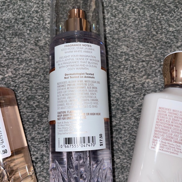 Brand New Never Used Bath & Body Works Pure Wonder Shower Gel Mist Lotion - Picture 7 of 8